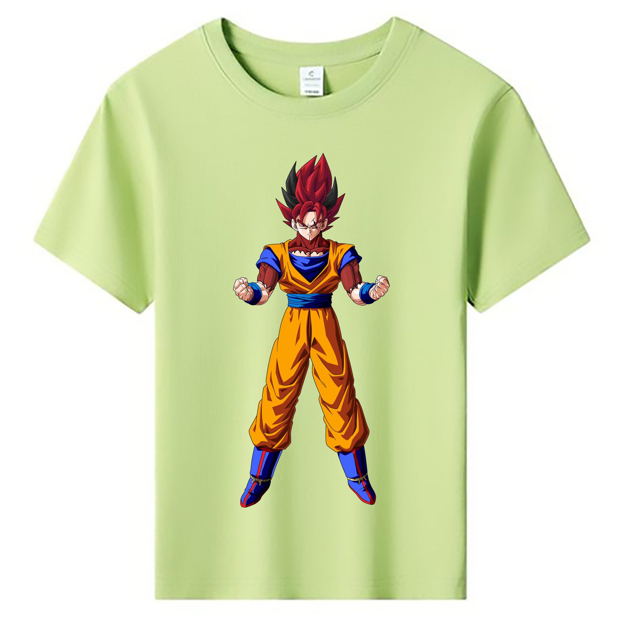 （画像用） ドラゴンボール 孫悟空（そん ごくう）Son Goku カカロット DRAGON BALL Kakarotto 綿100％キッズTシャツ（フロントプリント）